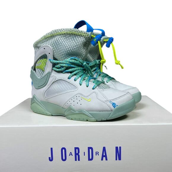 NIB Women's Air Jordan 7 Retro SP Bephie's Beauty Supply Seafoam Green - 5.5 - Picture 1 of 10